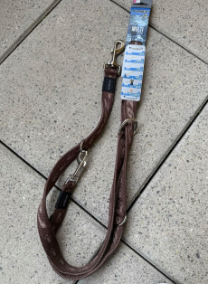 Hundeleine Schokoladenbraun