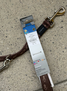 Hundeleine Schokoladenbraun