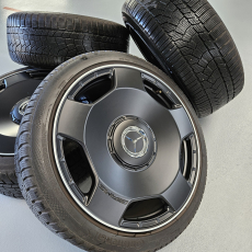 Mercedes AMG Monoblock 21 Zoll Alufelgen Schwarz matt