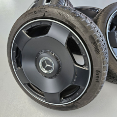 Mercedes AMG Monoblock 21 Zoll Alufelgen Schwarz matt