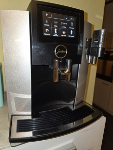 Kaffeevollautomat JURA S8 Moonlight Silver zu verkaufen