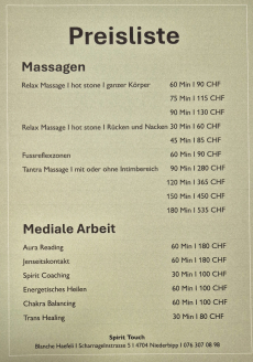 Relax, Fussreflex oder Tantra Massage