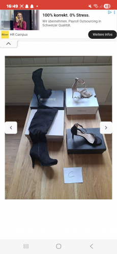 damenschuhe Grösse 39 ungetragen 