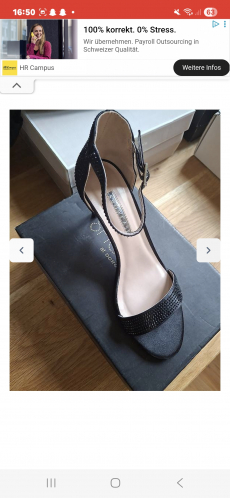 damenschuhe Grösse 39 ungetragen 