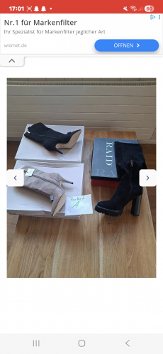 Frauen schuhe Packet