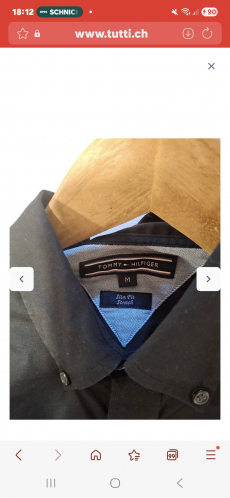 Tomi Hilfinger Hemd Grösse M