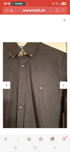 Tomi Hilfinger Hemd Grösse M