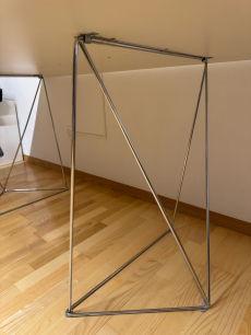 Robuster weisser Schreibtisch Bürotisch Tisch