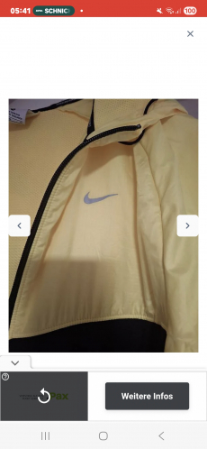 Nike Laufjacke Grösse M 