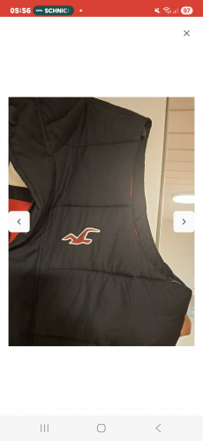 Hollister Halparm jacke Grösse M 