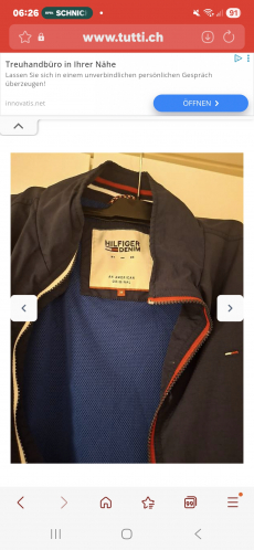 Tomi Hilfinger jacke Grösse M 