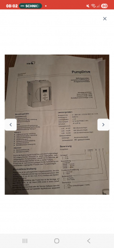 pumpdrive Frequenzumrichter 
