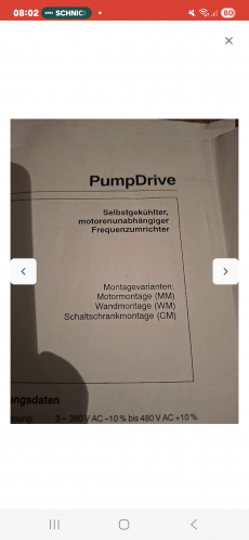 pumpdrive Frequenzumrichter 