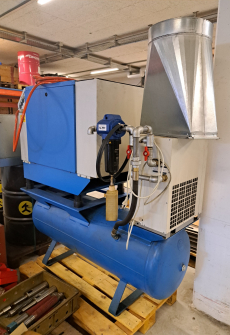 Schraubenkompressor mit Trockner