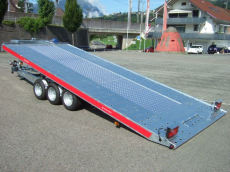 Anhänger TEMARED - Carkeeper 4820/3 3500Kg mittig Riffelblech