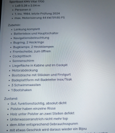 Sport Angler Boot mit Stassenanhänger 