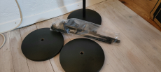 Microphone Stands K&M (3 pieces)-short Arms with Disc Base