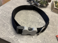 Hundehalsband RedDingo L in schwarz