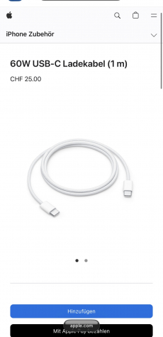 NEU iPhone USB-C Kabel