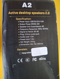 Lautsprecher Magnetische mit LED-Lichter neu