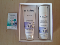 BIOKOSMA Geschenkset BIO-Alpen-Lein - BIO-Hafer, NEU & OVP