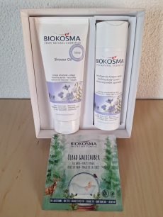 BIOKOSMA Geschenkset Alpenlein Hafer BIO + EXTRA, NEU & OVP
