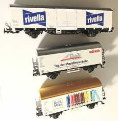 Modelleisenbahn: 3-SET GÜTERWAGEN H0 TOP!