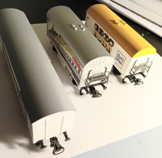 Modelleisenbahn: 3-SET GÜTERWAGEN H0 TOP!