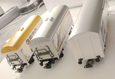 Modelleisenbahn: 3-SET GÜTERWAGEN H0 TOP!