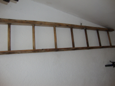 Alte Holzleiter