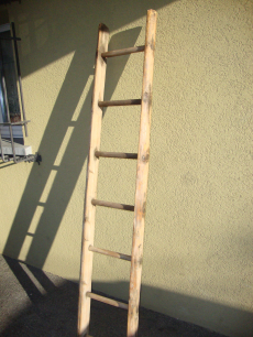 Alte Holzleiter