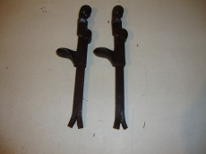 2 Alte Fensterladenhalter