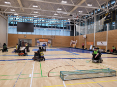 Betreuungspersonen für unser Sportcamp Powerchair-Hockey 