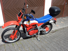 Motorrad Honda XLV750R Veteranenfahrzeug