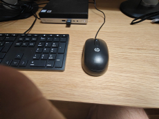 Mini HP PC mit Bildschirm 24Zoll, Win 11 und Office