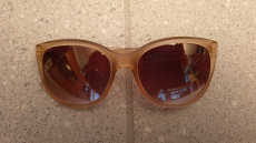 Sonnenbrille für Damen hellbraun