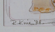 Rolf Knie, Original 1988, handsigniert