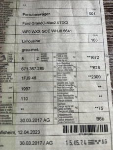 Ford GrandC-Max 2.0 TDCi