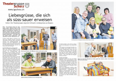 Theatergruppe Scherz - Gratis Wurst - toller Abend 