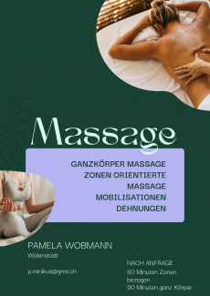 Massagen, Mobilisationen und Dehnungen