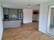 3.5 Zimmer-Wohnung im Erdgeschoss in Neubau