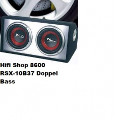 Hifi Car Doppel Woofer BLG Neu OVP 