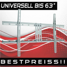 TV Wandhalterung Smal silber