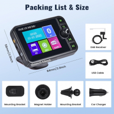 DAB+ Auto Home Transmitter Neu OVP