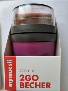 Neuer mymuesli 2GO to go Becher