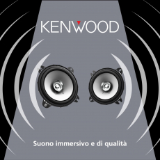 Konuslautsprecher 10 cm paar Neu Kenwood