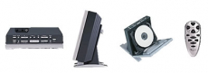 Nakamichi Soundspace 1 Design Anlage CD Radio Clock 