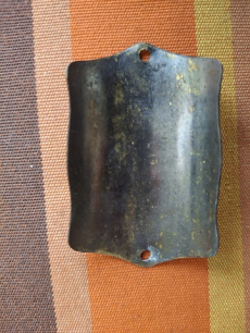Altes Allegro Steuerkopf  CH  Schild 1950