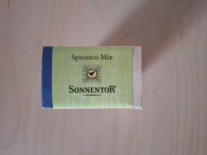 Sprossen Mix bio 120g: Bockshornklee Linsen Rettich, NEU & OVP