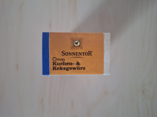Sonnentor Omas Kuchen- & Keksgewürz 50g, NEU & OVP